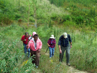 Hike along the southern border of the Occoquan Reservoir.