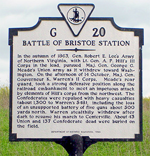 Bristoe Station Battlefield