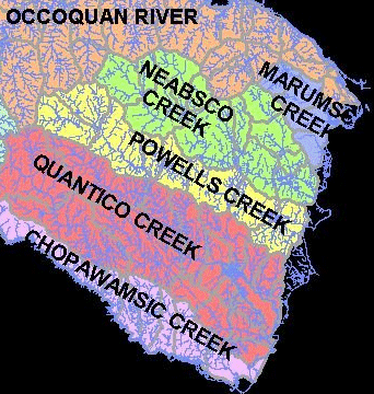 watersheds of Prince William County