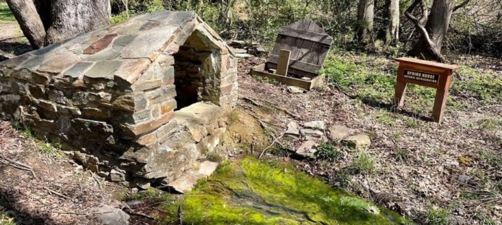 Spring house at Merrimac Farm